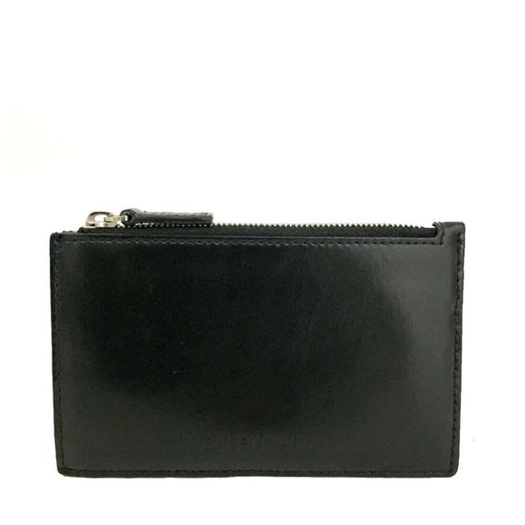 BALENCIAGA Leather Coin Card Holder Case/5M0137 - Picture 1 of 8
